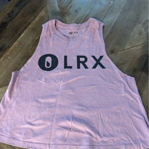 LRX crop top racer tank
